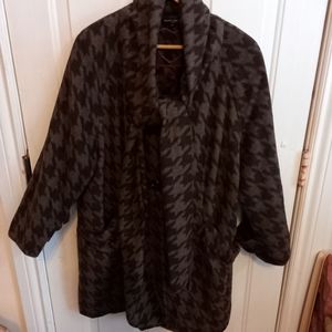 Mario Serrani Italy wool blend coat  Size 18